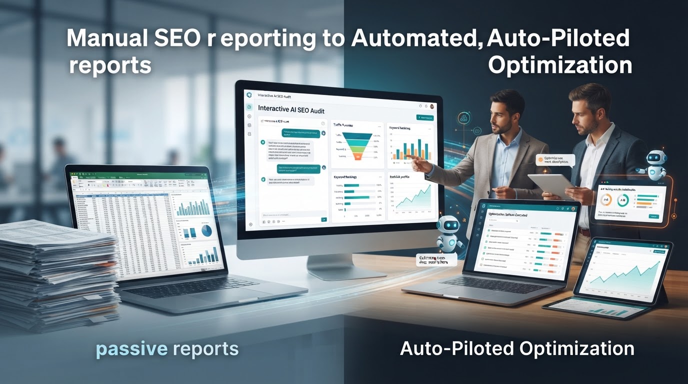 The Interactive AI SEO Audit: Move From Reporting to Auto-Piloted Optimization